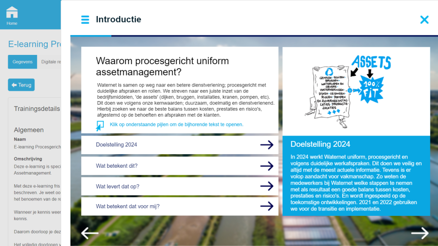 E-learning Assetmanagement - World Water Academy